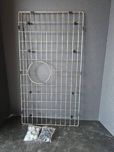 lot 473 image: New Farmhouse Sink Grid with Extra Feet Cushions 14in x 26in