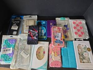 lot 477 image: GREAT RESELLERS LOT- New Mixed Phone Cases