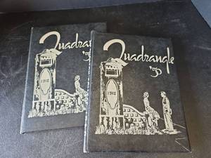 lot 493 image: McPherson College 1950 Quadrangle Yearbooks