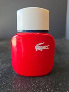 lot 515 image: Ladies Lacoste Eau de Toilette Red Spray Bottle 30ml - FULL