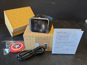 lot 524 image: New Smart Watch with Charging Cable, Screen Protector and Manual