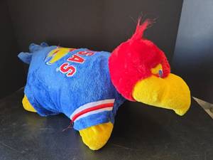 lot 582 image: Kansas Jayhawks Mascot Plush Pillow Pet