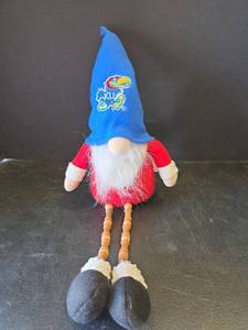 lot 583 image: Kansas Jayhawks Gnome with Bead Legs
