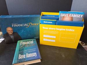 lot 628 image: Dave Ramsey Financial Peace University Complete Course Set