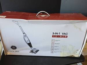lot 657 image: 3-in-1 Multifunctional Cordless Vacuum Cleaner (sweeps, mops, and vacuums) NEW