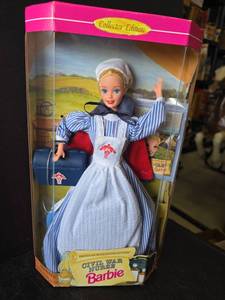 lot 761 image: Civil War Nurse Barbie American Stories Collection Doll 1995