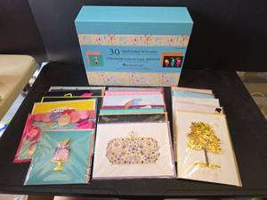 lot 782 image: Burgoyne Hand Crafted All Occasion Greeting Cards