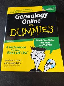 lot 787 image: NEW Genealogy Online For Dummies 3rd Edition with CD-ROM