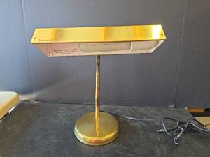 lot 790 image: Tensor Brass Adjustable Desk Lamp
