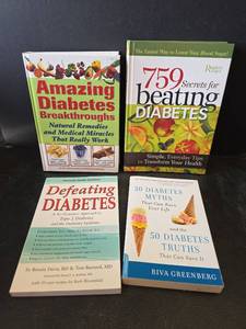 lot 804 image: Diabetes Management and Health Books