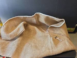 lot 849 image: Large Burlap Sack for Plant Frost Protection
