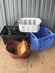 lot 879 image: Mixed Storage Baskets