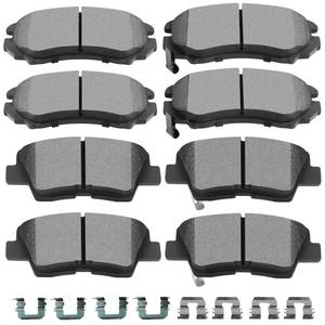 lot 8062 image: SCITOO D924 D1313 Ceramic Brake Pads Sets Front & Rear Fit For Hyundai For Sonata 2009-2010,For Kia For Soul 2010-2013