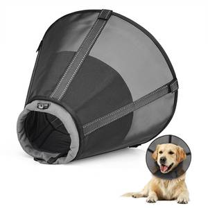 lot 8134 image: Joypig Dog Cone Collar to Stop Licking Soft Mesh Recovery Collar After Surgery with Detachable Pad, Elizabeth Cone Alternative for Large Medium, Small Dogs, Normal Eating and Drinking (XL)