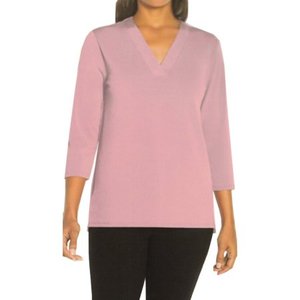 lot 8158 image: Banana Republic Women s 34 Sleeve V Neck Tunic Top XXL