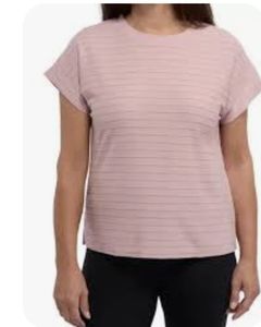 lot 8159 image: ELLEN TRACY PINK STRIP SHIRT SIZE XL