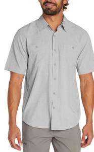 lot 8161 image: Orvis Mens UPF 30 Relaxed Fit Quick-Dry Short Sleeve Woven (Gray, Small)