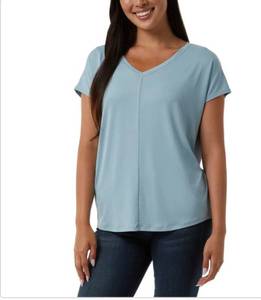 lot 8172 image: 32 Degrees Womens V-Neck Top SIZE L