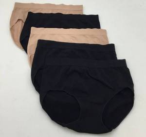 lot 8176 image: Carole Hochman 5-Pack Seamless Brief, DarkLight SIZE XL