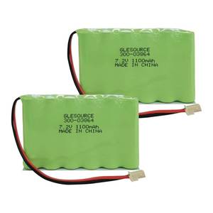 lot 8189 image: XUNTU 300-03864-1 7.2V 1100mAh Battery Compatible for Alarm Lynx WALYNX-RCHB-SC Lynx Touch K5109, L3000, L5000, L5100 ADEMCO 300-06868 (2 Pack)
