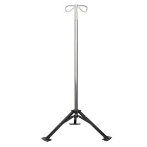 lot 6738 image: $50 Portable IV Pole with Pad, Retractable Aluminum Infusion Pole