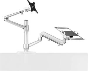 lot 6778 image: $410 OL-3L PRO Aluminum Height Adjustable Monitor Stand  Laptop Stand