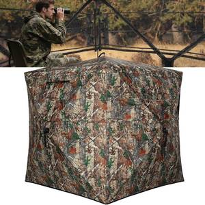 lot 6800 image: $90 TLC Sport Hunting Blind with Carry Bag, 270360 See-Through Blind