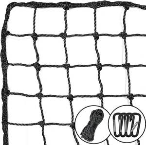 lot 6806 image: Baseball Softball Backstop Nets, Sports Net Barrier, Backyard Net