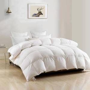 lot 6872 image: $140 DWR Luxury Down Comforter FullQueen, Duvet Insert, 46oz