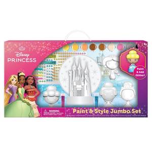lot 6912 image: Disney Princess Paint and Style Jumbo Set