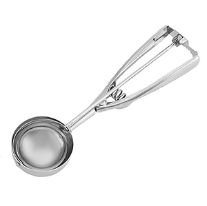 lot 6966 image: Le Regalo Stainless Steel Cookie Scoop for Cookies, Ice Creams