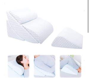 lot 1329 image: Memory foam bed wedge pillow