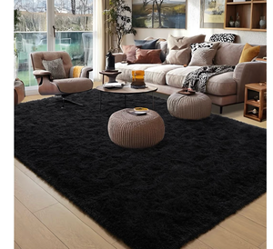 lot 1353 image: Large Area Rugs for Living Room for Bedroom 6x9 Feet
