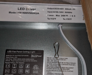 lot 1354 image: Led driver model hm-n80v500kua
