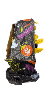 lot 1368 image: Halloween Yard Inflatables Box with Multiple Decorations