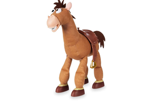 lot 1383 image: Disney Store Official Talking Action Figure from Toy Story, Features Sounds and Phrases from The Movies, Interacts with Other Figures and Toys �� Bullseye