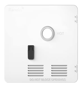 lot 1417 image: Ranein RV Water Heater Door Kit, 18x18 Inches White Panel, Compatible with Ranein Models Only