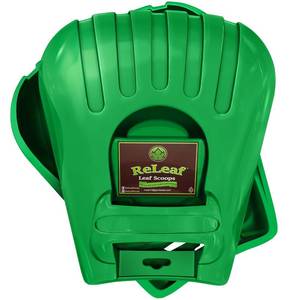 lot 1442 image: GARDEASE Leaf Scoops Premium Ergonomic Large Hand Held Rakes for Fast Leaf, Lawn & Grass Removal (1 Pair)