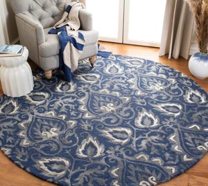 lot 1485 image: 8ft circular area rug