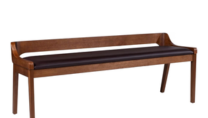 lot 1490 image: Dining Bench Chestnut