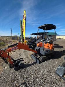 lot 64525 image: SDLE18P Mini Excavator with Canopy