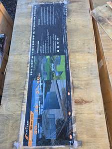 lot 64567 image: Artfeer Model QB-WG-2020 All-Steel Carport