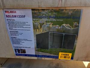 lot 64686 image: SoLanch SDLGM1220F Livestock Shelter