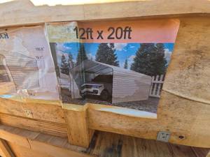 lot 64724 image: 12x20ft Event ShelterHigh-End Carport Cover
