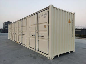lot 40040 image: 40ft High Cube Side Door 1 Trip Shipping Container