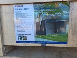 lot 64692 image: SoLanch SDLGM1220F Livestock Shelter