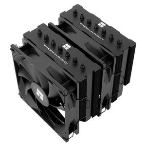 lot 1242 image: Thermalright Phantom Spirit 120 SE Black CPU Cooler,Dual TL-C12B V2 PWM Fans and Double Towers, 7 Heat Pipes Heatsink Cooler,for AM4AM5&Intel LGA18511700115X1200, Computer CPU Cooling,Black