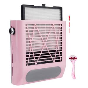 lot 1253 image: CoFashion Nail Dust Collector for Acrylic Nails Vacuum Machine, 80W Adjustable Vacuum, Electric Nails Filter for Manicure Nail Fan Dust Collector