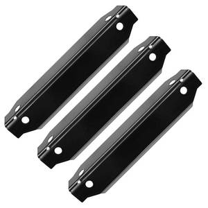 lot 2044 image: Utheer Grill Parts Heat Plates Replacement for Dyna-Glo DGC310CNP-D 3-Burner Propane Gas Grill, Porcelain Steel Heat Shield Tent Flavor Bars Flame Tamer Parts, 3 Pack
