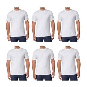 lot 2099 image: Kirkland Mens Crew Neck White T-shirts (Pack of 6) (XX-Large)